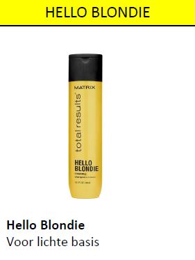 Hello Blondie